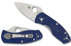 Spyderco Ambitious™ Lightweight Blue CPM S35VN