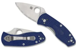 Spyderco Ambitious™ Lightweight Blue CPM S35VN SpyderEdge