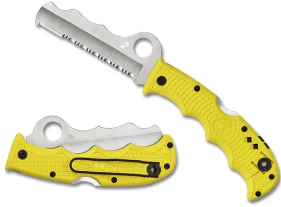 Spyderco Assist™ Salt® FRN Yellow