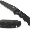 Spyderco Autonomy™ G-10 Black / Black Blade