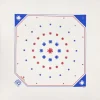 Spyderco Bandana Ivory with Red and Blue Bugs