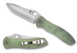 Spyderco Bradley Folder&trade; 2 Natural G-10 CPM M4 Exclusive