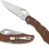 Spyderco Cara Cara&reg; 2 Brown FRN