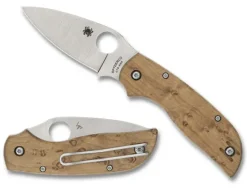 Spyderco Chaparral&reg; SLIPIT&trade; Birdseye Maple