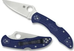 Spyderco Delica® 4 Blue FRN M390 Exclusive