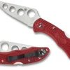 Spyderco Delica® 4 FRN Red Trainer