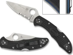 Spyderco Delica® 4 Lightweight Thin Blue Line