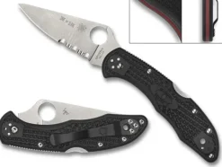 Spyderco Delica® 4 Lightweight Thin Red Line