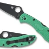 Spyderco Delica® 4 Mint FRN CPM M4 Black Blade Exclusive