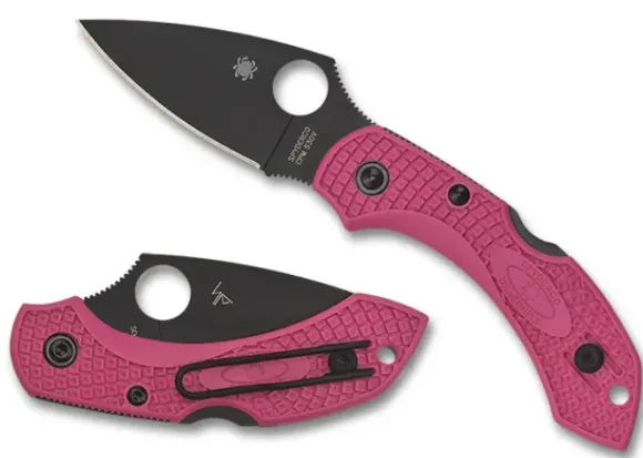 Spyderco Dragonfly™ 2 FRN Pink CPM S30V Black Blade