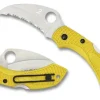Spyderco Dragonfly™ 2 Salt® FRN Yellow Hawkbill