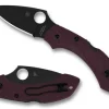 Spyderco Dragonfly&trade; 2 Lightweight Micro-Melt&reg; PD#1 Black Blade
