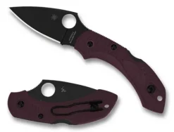 Spyderco Dragonfly&trade; 2 Lightweight Micro-Melt&reg; PD#1 Black Blade
