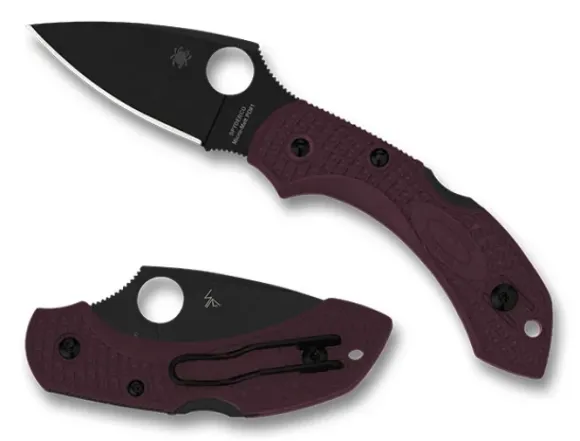 Spyderco Dragonfly™ 2 Lightweight Micro-Melt® PD#1 Black Blade