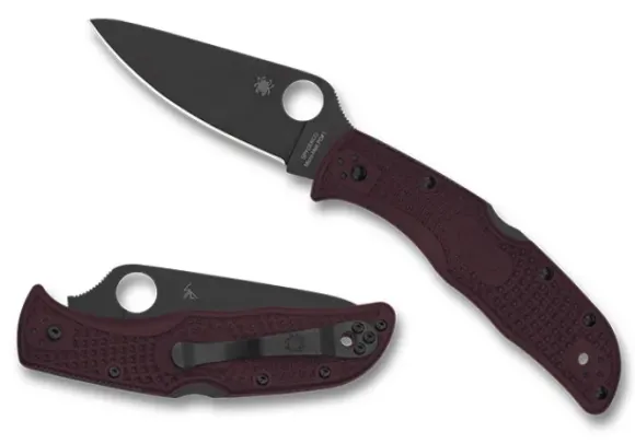 Spyderco Endela® Lightweight Micro-Melt® PD#1 Black Blade
