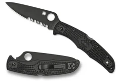 Spyderco Endura® 4 FRN Black/Black Blade
