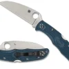 Spyderco Endura® 4 Lightweight Blue Wharncliffe K390