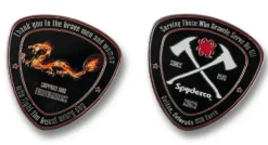 Spyderco Fire Dragon Coin 2021
