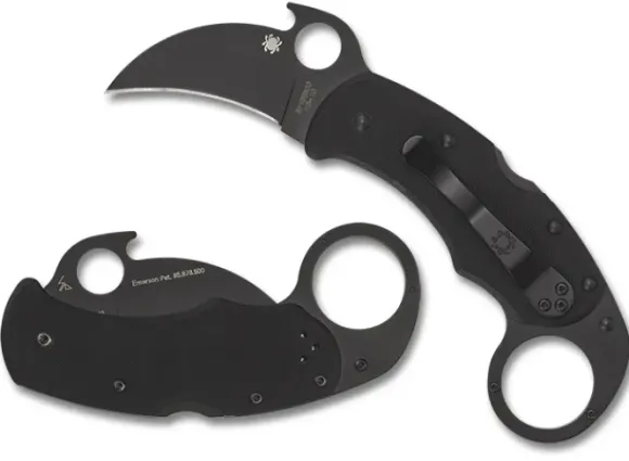 Spyderco Karahawk™ Black Blade