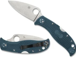Spyderco LeafJumper™ Blue Lightweight K390