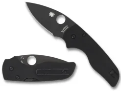 Spyderco Lil' Native® G-10 Black / Black Blade