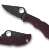 Spyderco Manbug&reg; Micro-Melt&reg; PD#1 Black Blade