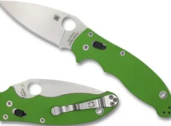 Spyderco Manix® 2 Neon Green G-10 CPM 20CV Exclusive
