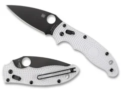 Spyderco Manix&reg; 2 Lightweight FRCP White CPM REX 45 Exclusive