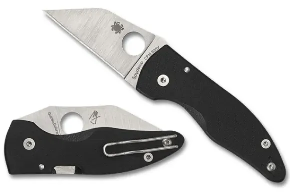 Spyderco MicroJimbo™ Black G-10 PlainEdge