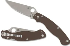 Spyderco MILITARY™ 2 BROWN G-10 CPM® 15V® SPRINT RUN®