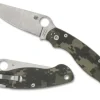 Spyderco Military™ 2 Camo G-10 PlainEdge