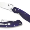 Spyderco Military™ Model G-10 Dark Blue CPM S110V