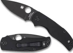 Spyderco Native® 5 Smooth G-10 CPM CRU-WEAR Black Blade Exclusive