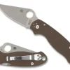 Spyderco PARA® 3 BROWN G-10 CPM® 15V® SPRINT RUN®