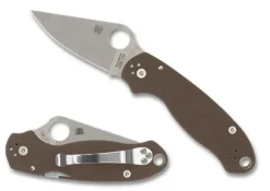 Spyderco PARA® 3 BROWN G-10 CPM® 15V® SPRINT RUN®