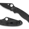 Spyderco Para® 3 G-10 Black/Black Blade