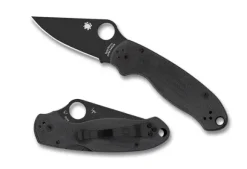 Spyderco Para® 3 G-10 Black/Black Blade