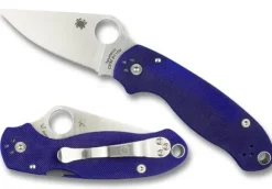 Spyderco Para® 3 G-10 Dark Blue CPM S110V