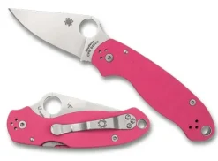 Spyderco Para® 3 Pink G-10 CPM S45VN Exclusive