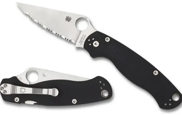 Spyderco Para Military® 2 Black G-10 SpyderEdge™