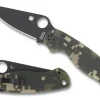Spyderco Para Military® 2 G-10 Camo/Black Blade