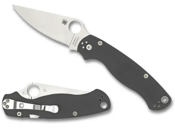Spyderco Para Military® 2 G-10 Dark Gray Maxamet