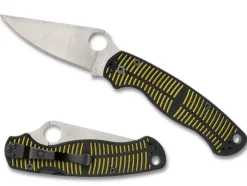 Spyderco Para Military&reg; 2 Salt Yellow/Black CPM MagnaCut&reg;