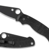 Spyderco Para Military&reg; 2 Salt&reg; Black G-10 CPM MagnaCut&reg; Black Blade