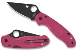 Spyderco Para&reg; 3 Lightweight Pink Black Blade