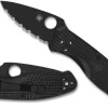 Spyderco Persistence® Lightweight Black Blade SpyderEdge