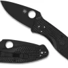 Spyderco Persistence® Lightweight Black Blade