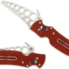 Spyderco P'Kal™ G-10 Red Trainer
