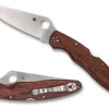 Spyderco Police&trade; 4 Pakkawood HAP40/SUS410 Exclusive