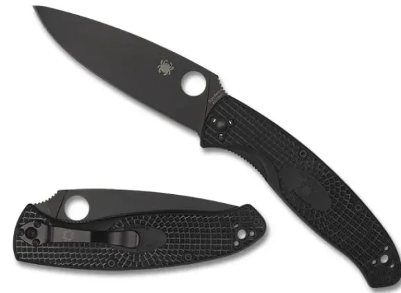 Spyderco Resilience® Lightweight Black Blade